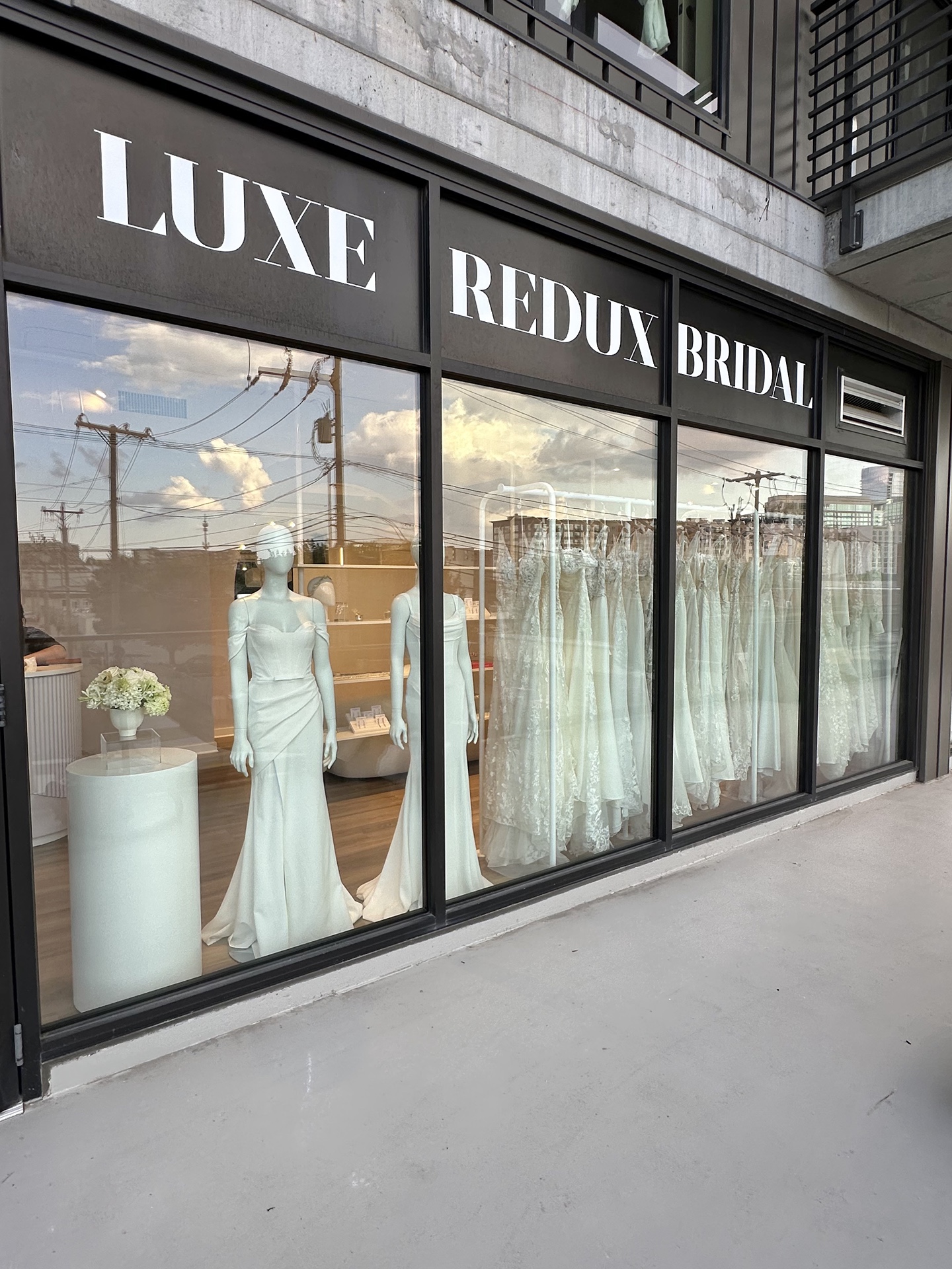 Nashville Bridal Boutique Storefront