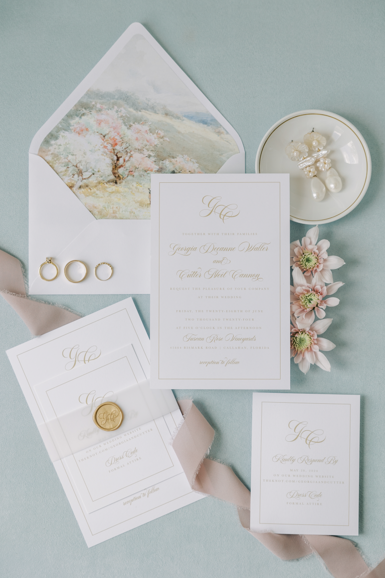 Florida Wedding Stationery