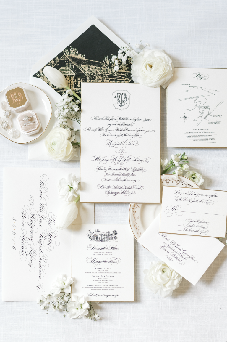 Pursell Farms Wedding Stationery