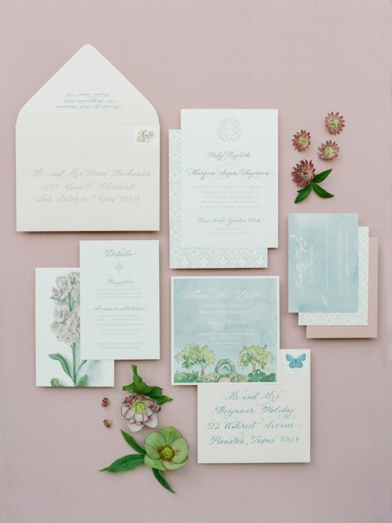 french country wedding vignette showing how guest count can affect wedding budget
