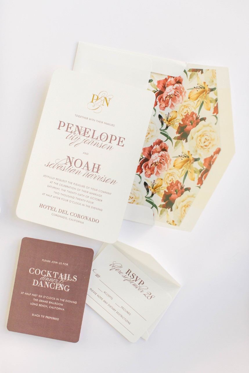houston wedding stationery designer bering's