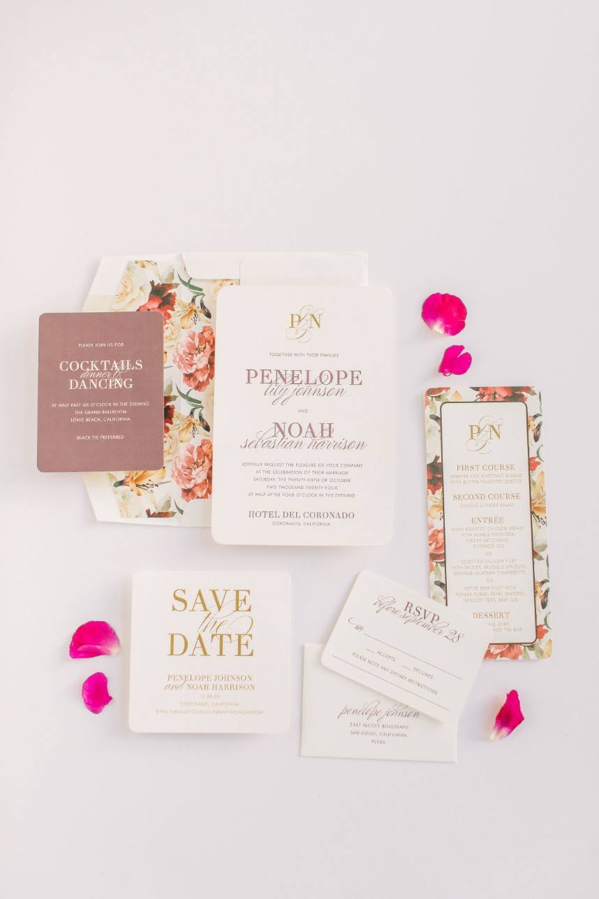 houston wedding stationery designer bering's