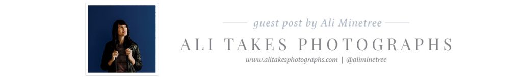 ali takes photographs