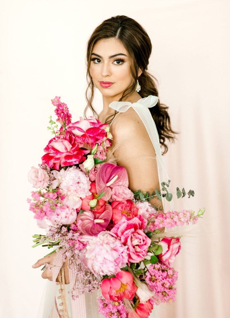 mibellarosa pink bouquet