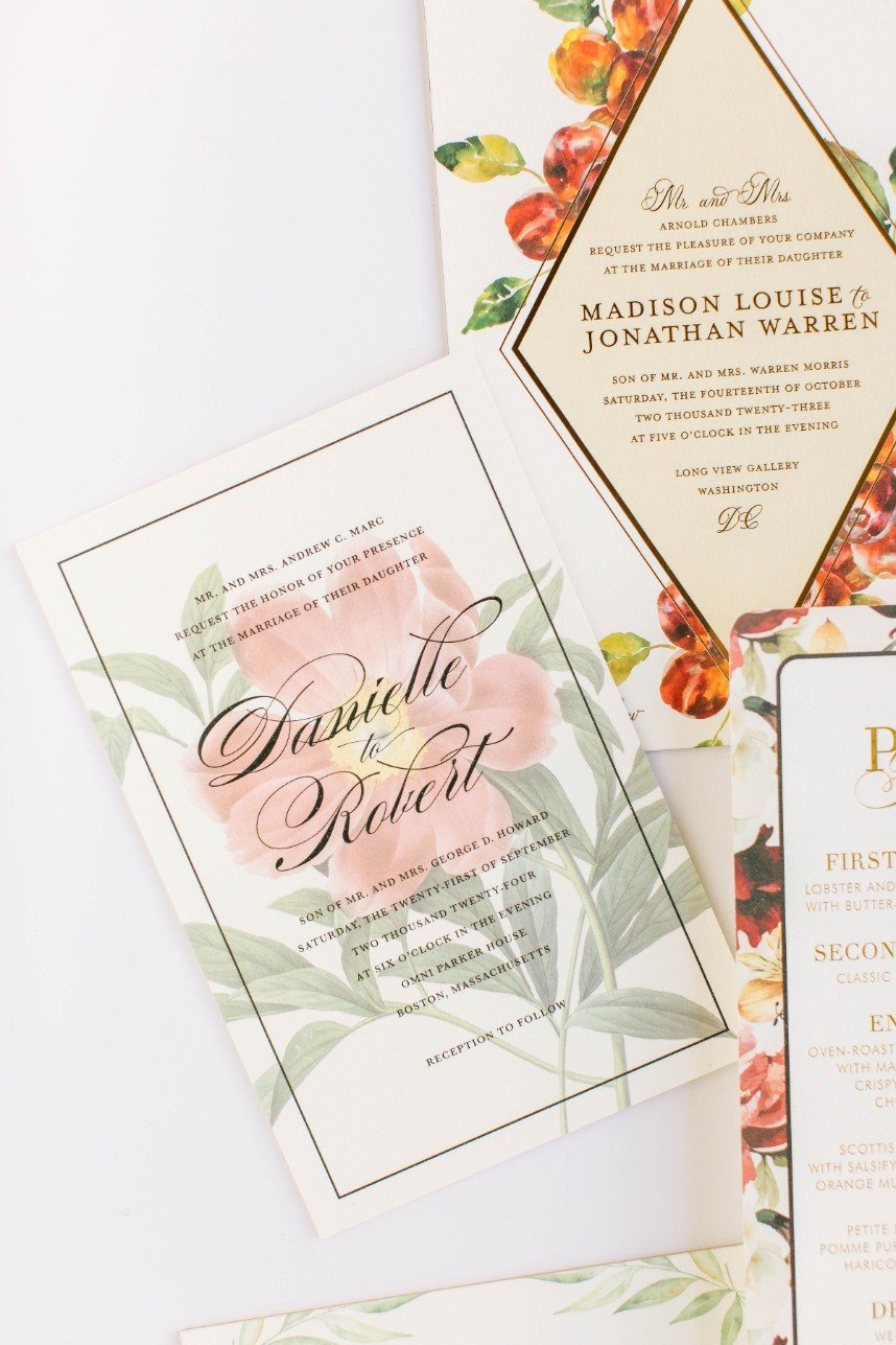 houston wedding stationery designer bering's