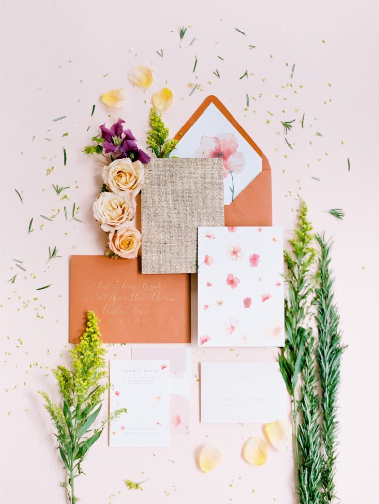 perfect palette: color-coordinating details in varying shades