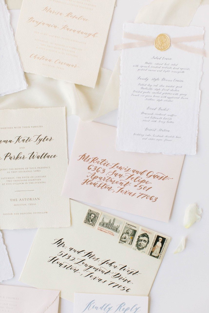 dreams and nostalgia houston invitation designer