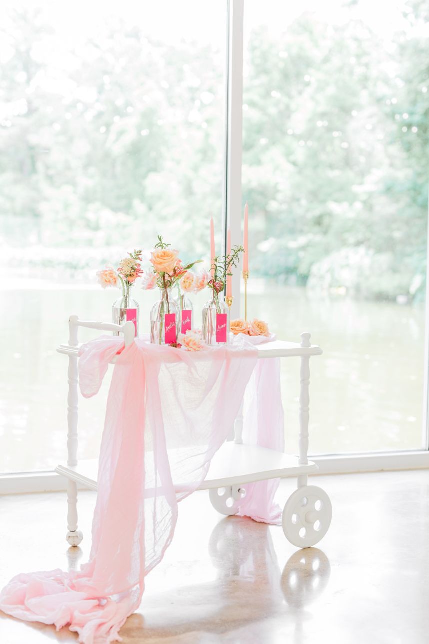 flower bar seating chart