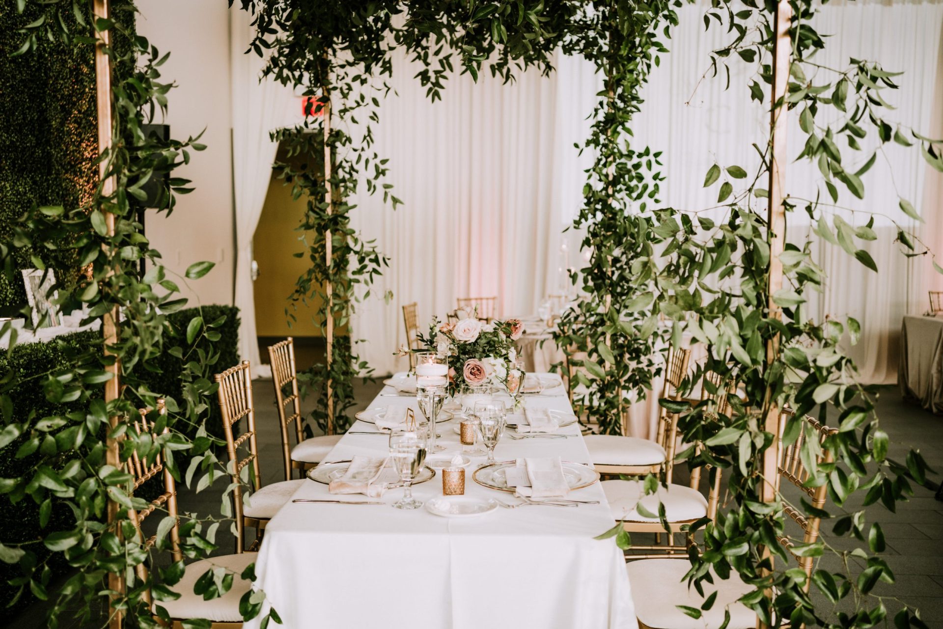 classic garden wedding