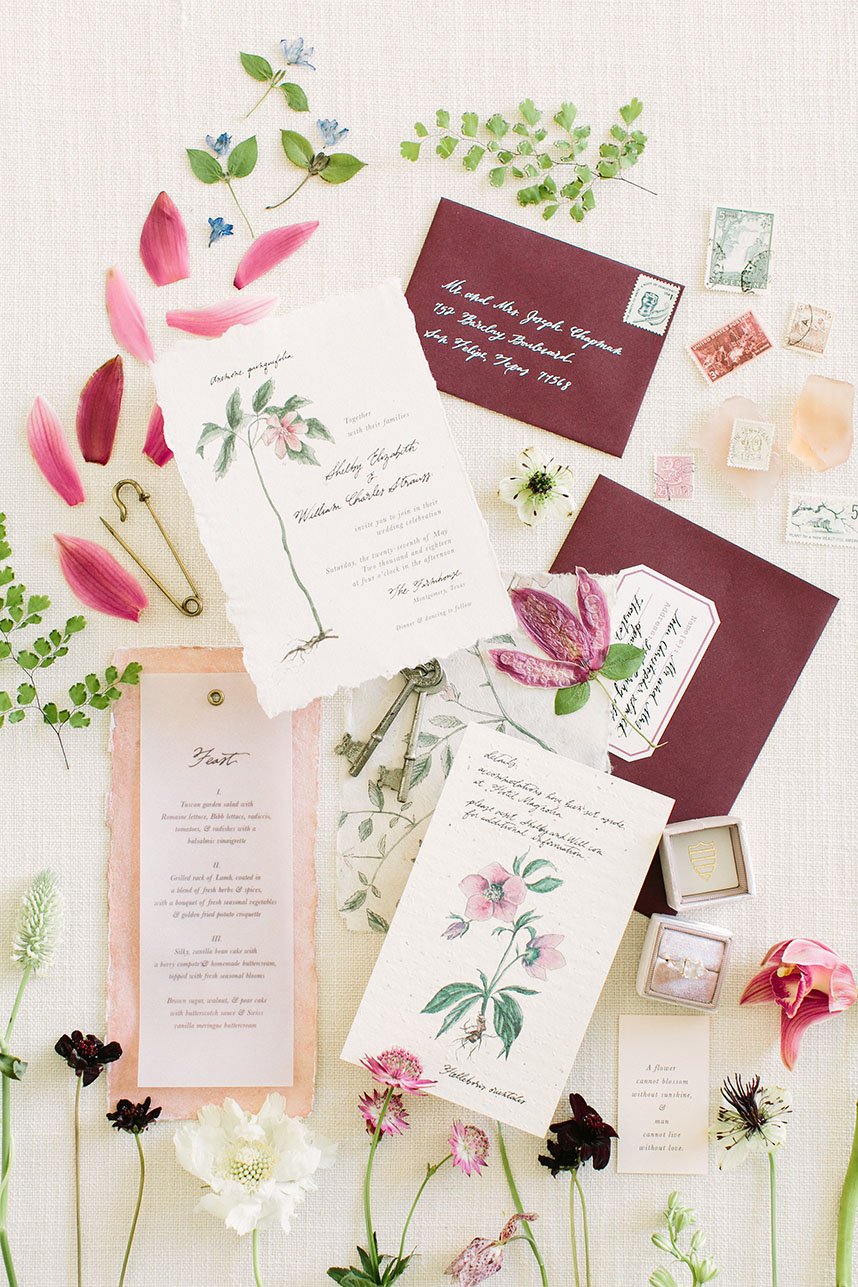houston wedding invitation designers