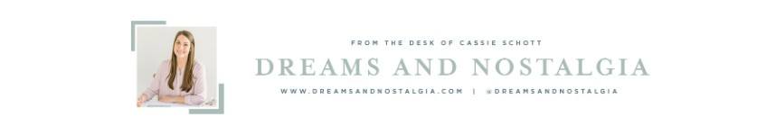 dreams and nostalgia houston invitation designer