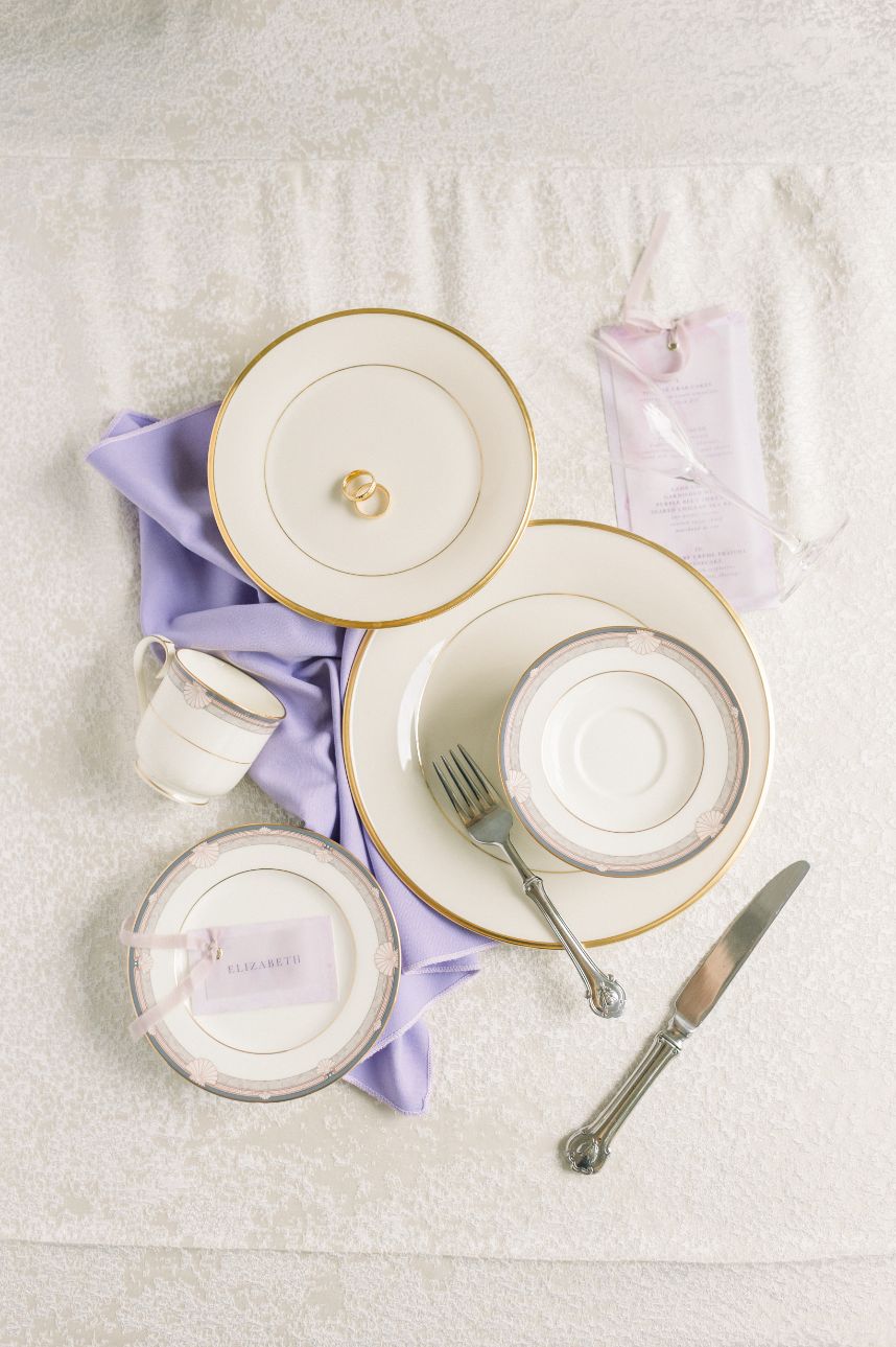perfect palette: color-coordinating details in varying shades
