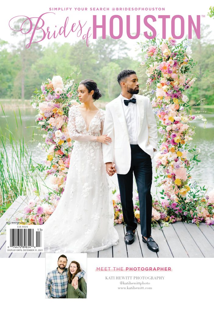 fall/winter 2021 brides of houston cover