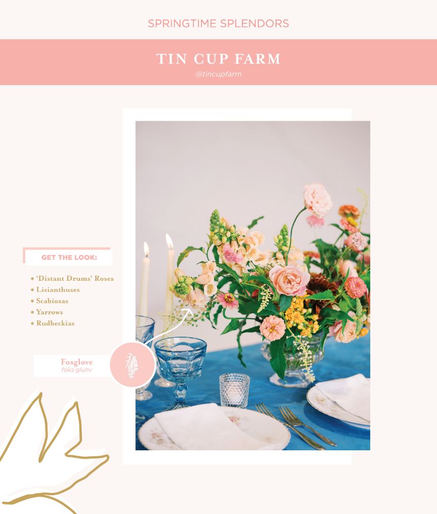 seasonal blooms - which wedding flowers for which season