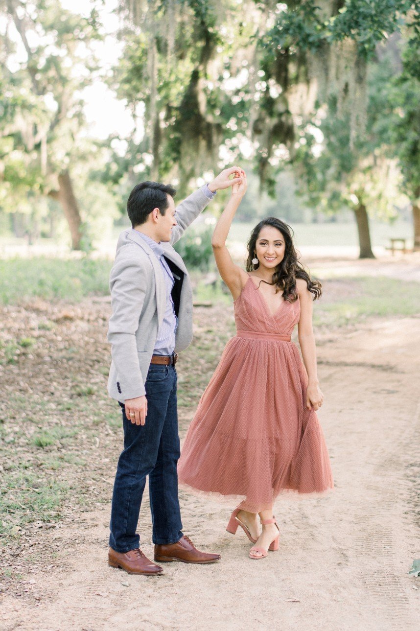 Dusty Rose Engagement Session from Catherine Smeader Photography