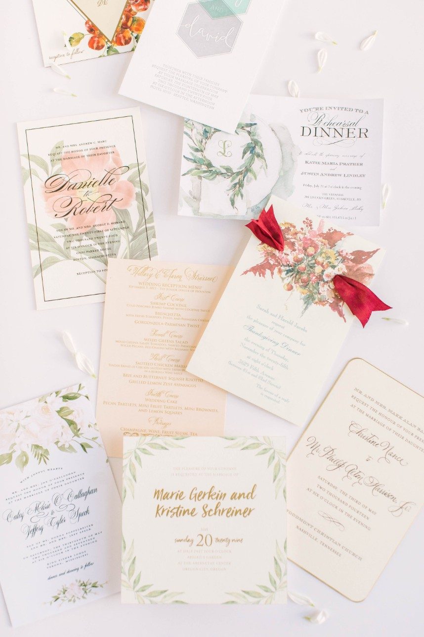 houston wedding stationery designer bering's
