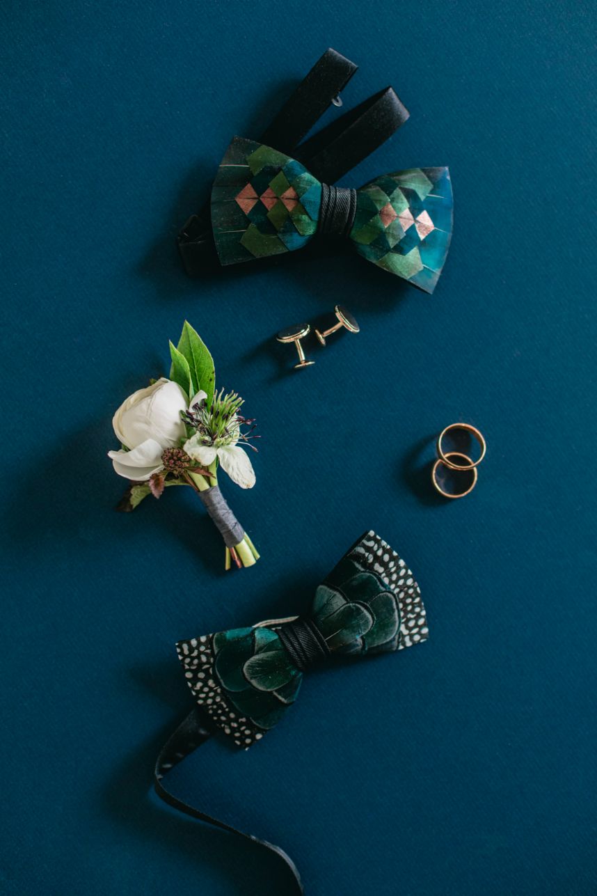 perfect palette: color-coordinating details in varying shades
