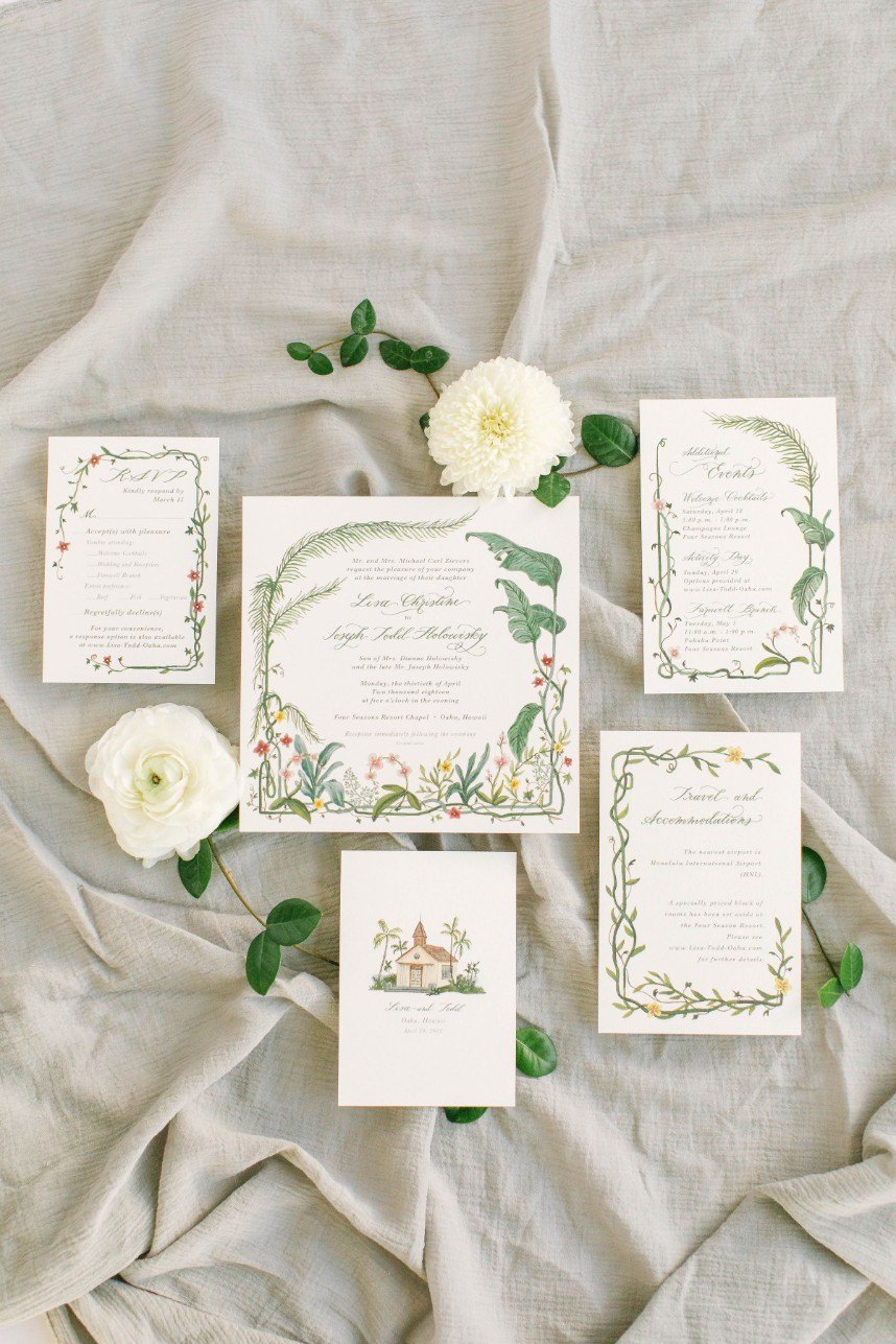 invitations by houston invitation designer half moon lettering