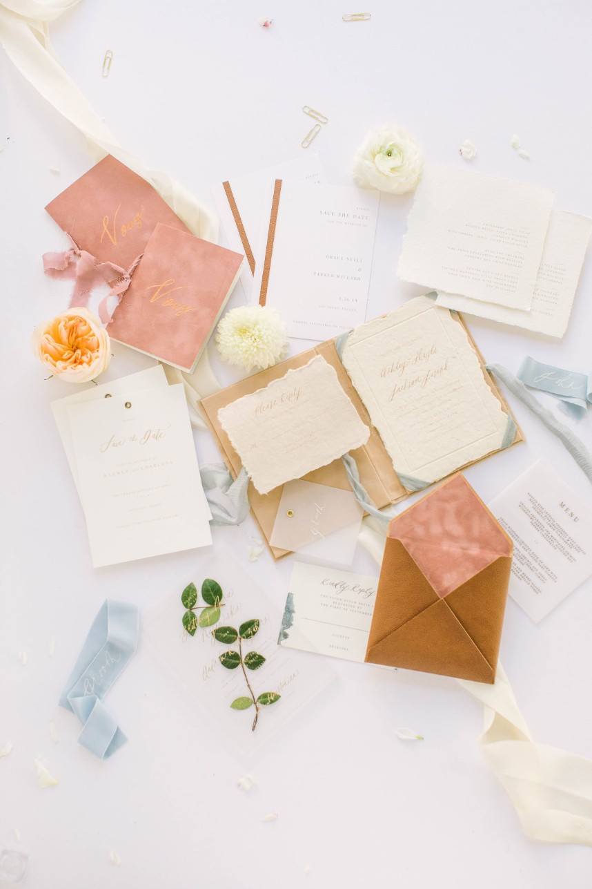 houston wedding invitation designer memory lane paperie