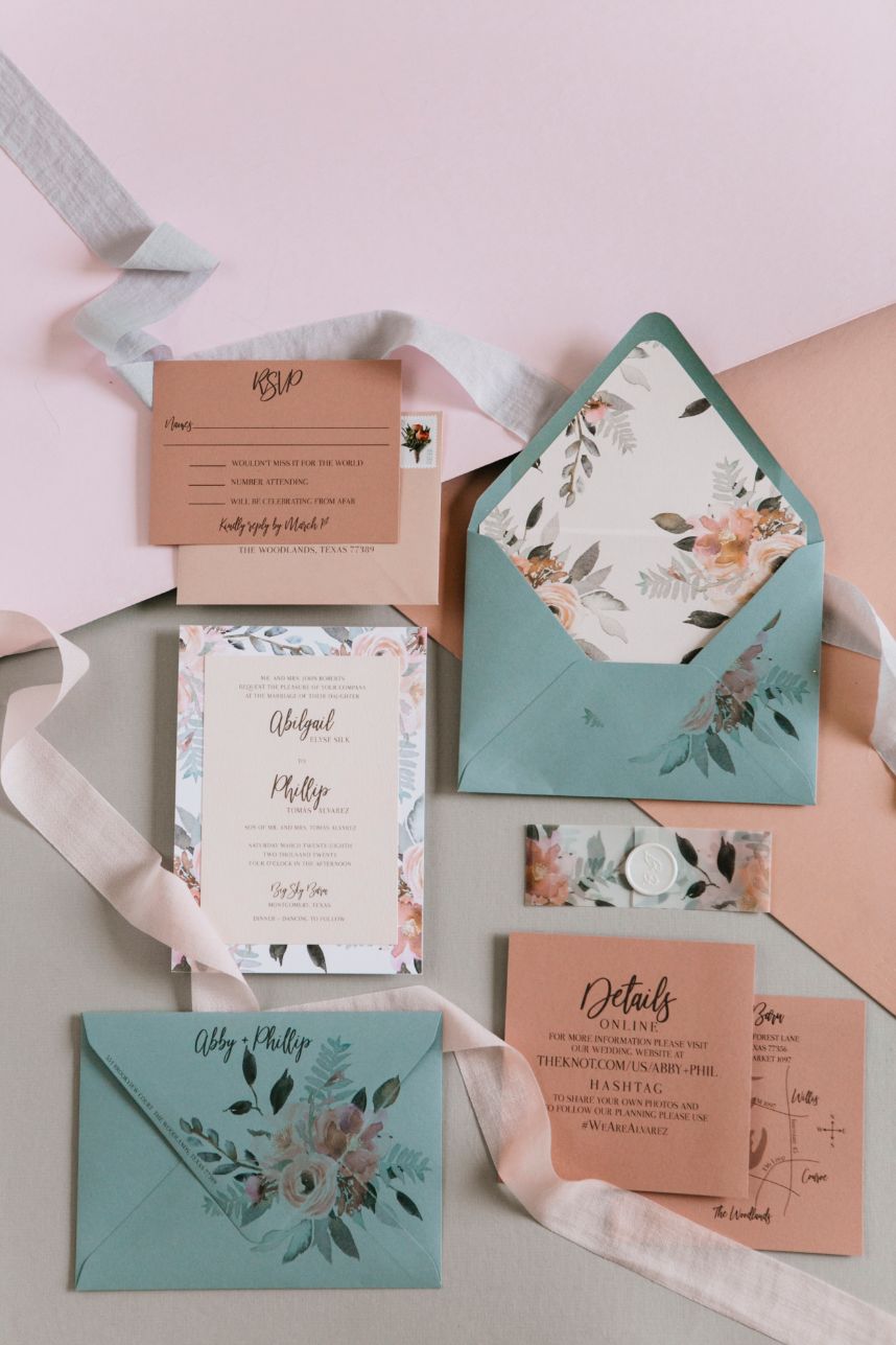 perfect palette: color-coordinating details in varying shades