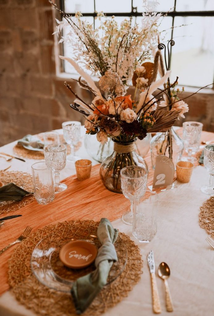boho centerpiece
