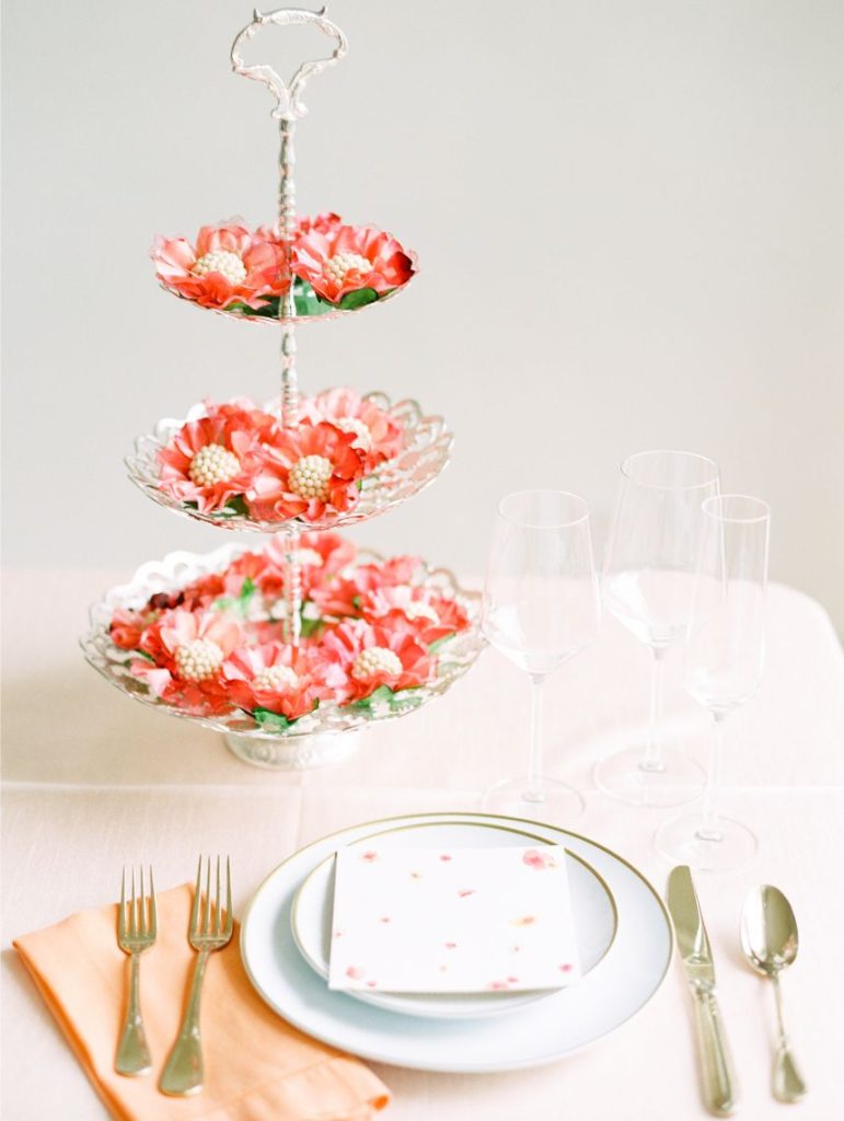perfect palette: color-coordinating details in varying shades