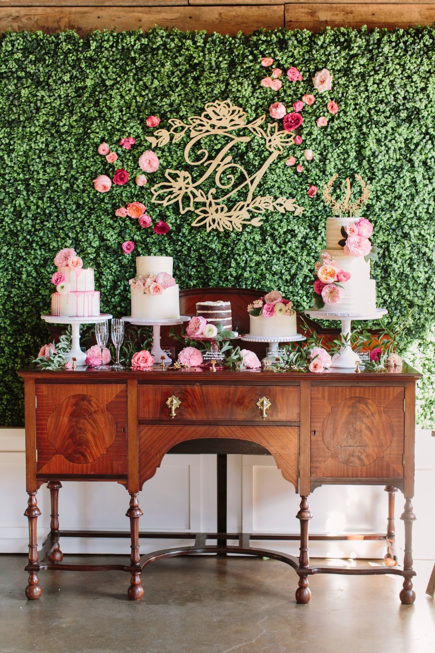 cutest cake table