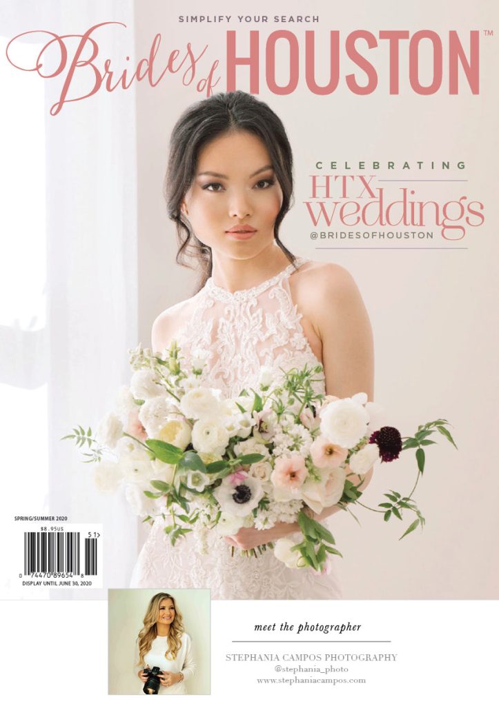 brides of houston spring summer 2020 cover