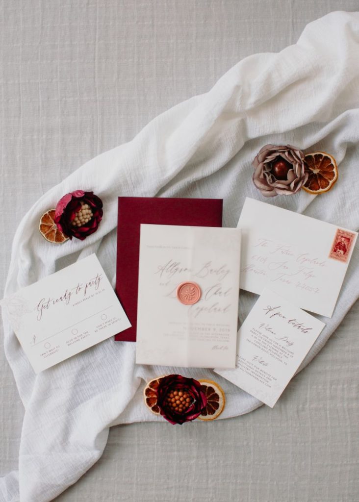 perfect palette: color-coordinating details in varying shades