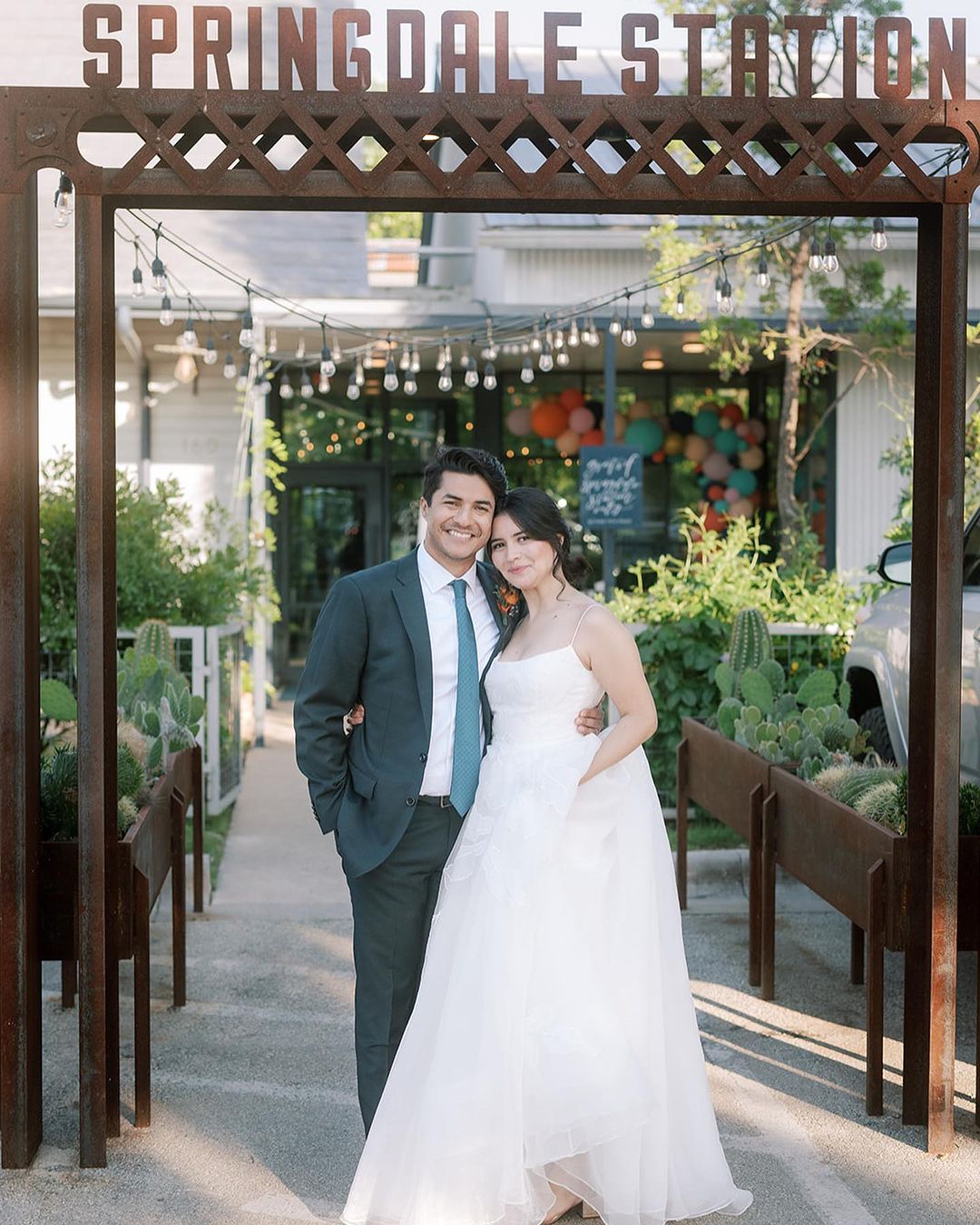 Springdale Station wedding in Austin