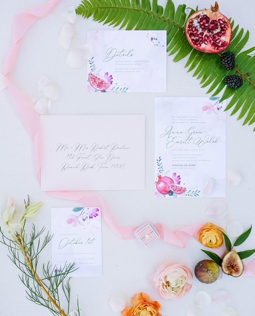 Meet the Mag Creatives: Austin Wedding Invitations