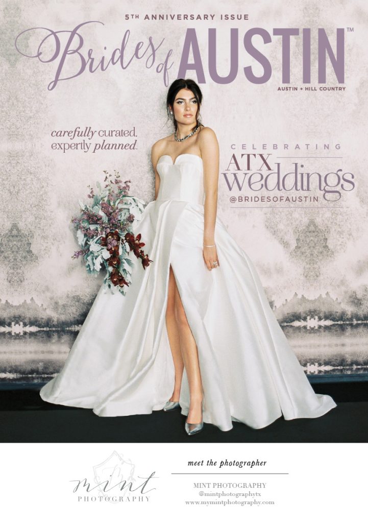 brides of austin 5th anniversary cover
