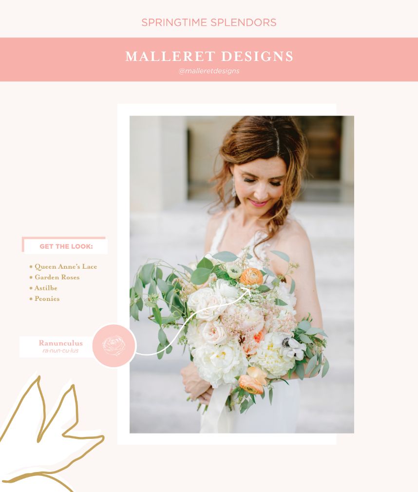 seasonal blooms, which wedding flowers for which season