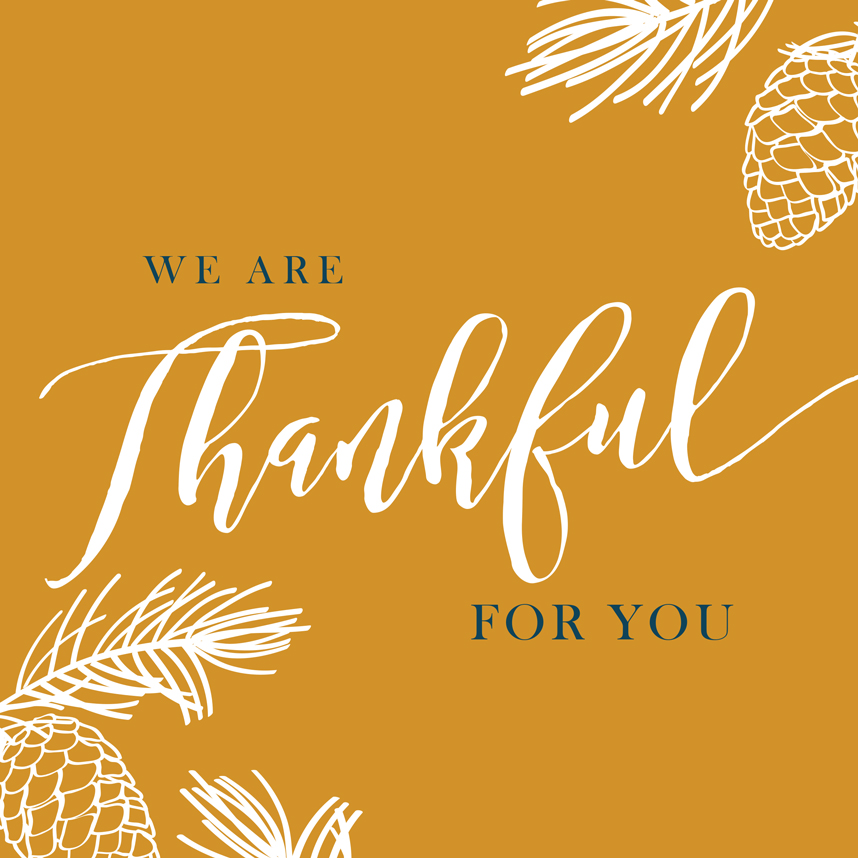 Happy Thanksgiving from Brides of Austin!