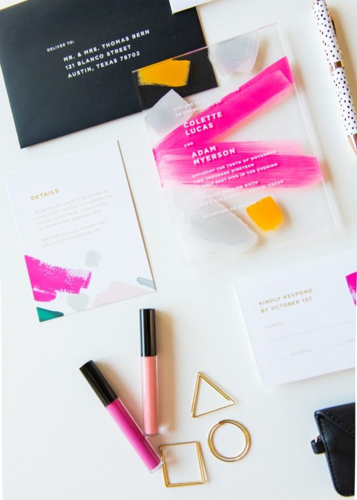 fine day press invitation spotlight