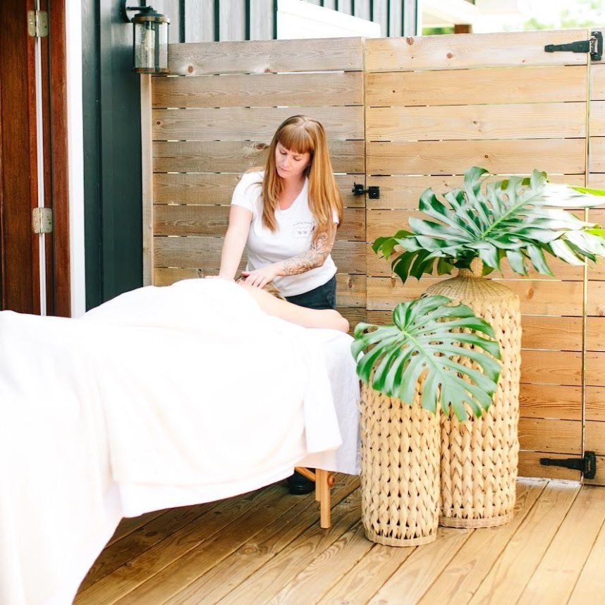 treat yourself to a massage