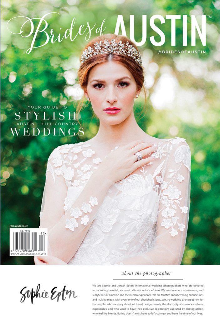 Brides of Austin Fall/Winter 2018 Cover