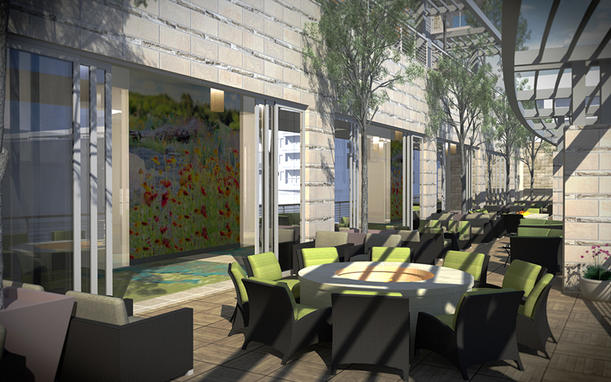 Archer Austin Second Bar + Kitchen Terrace