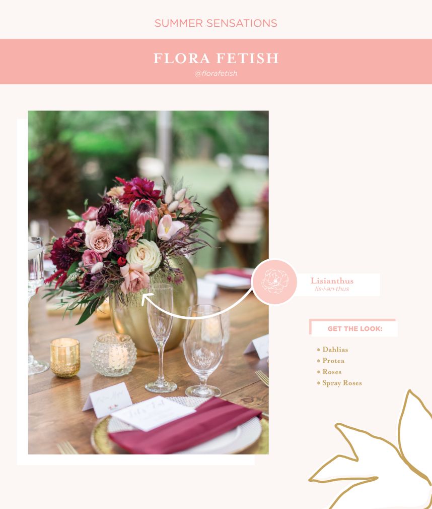 seasonal blooms, which wedding flowers for which season