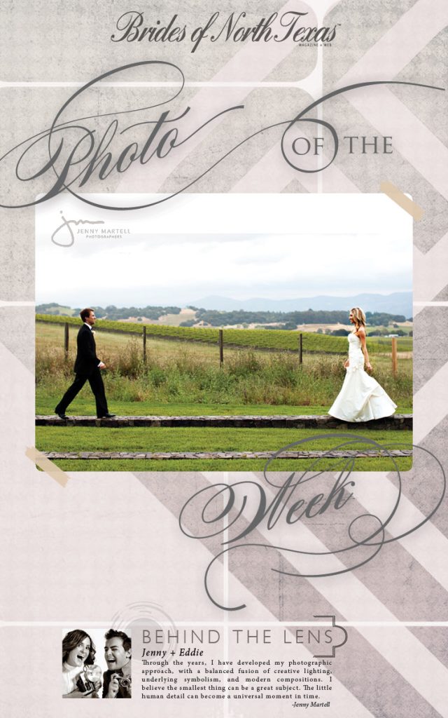Brides of North Texas photo of the week Jenny Martell Photography