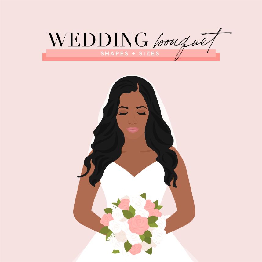 Wedding Bouquet Shapes + Sizes