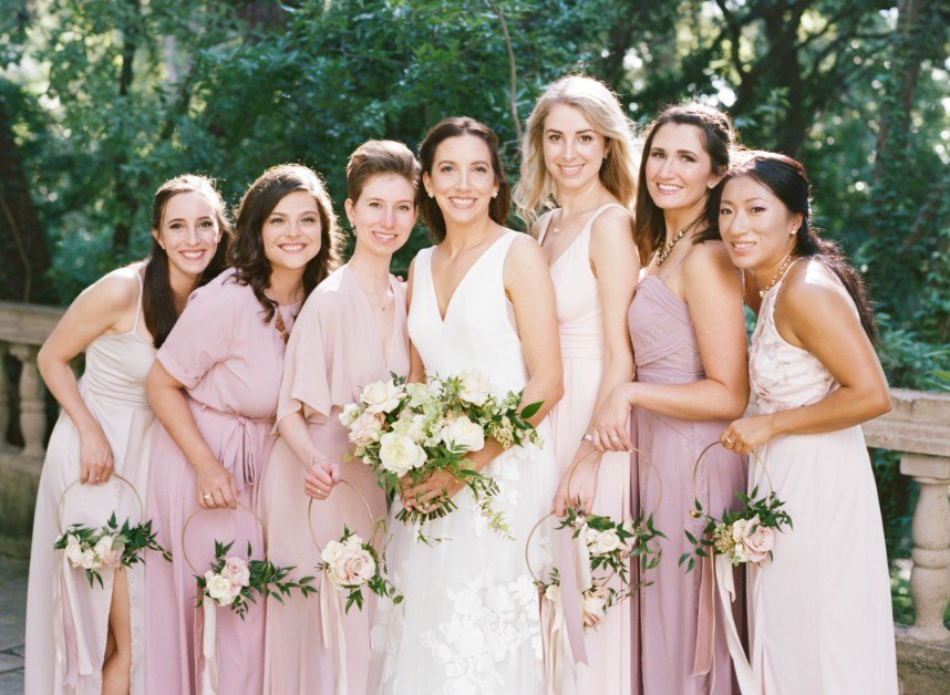 olive + belle events real wedding