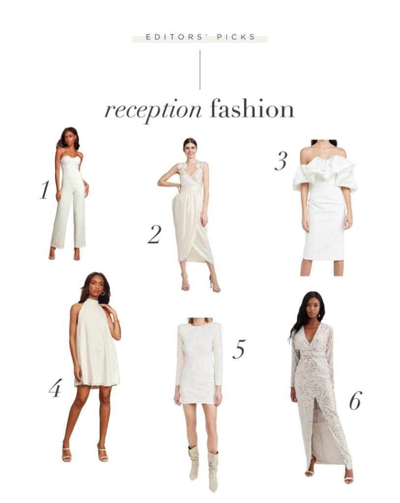 Choosing the Perfect Wedding Reception Fashion + Exit Attire