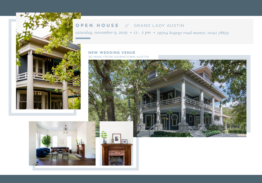 the grand lady wedding venue open house