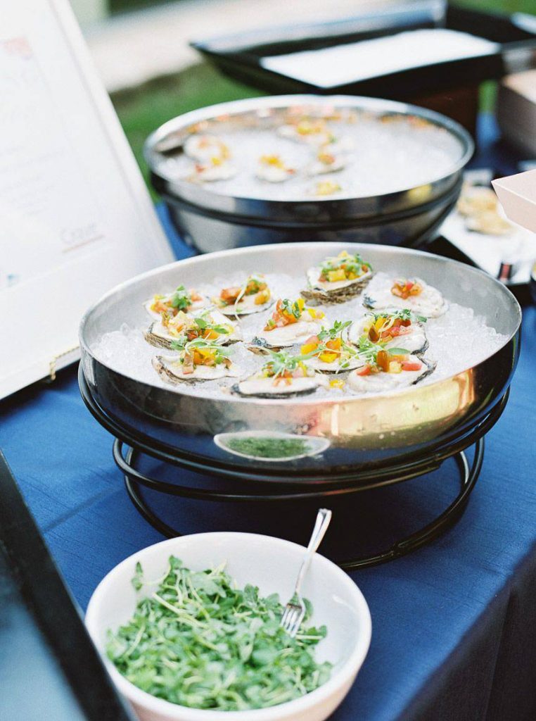 austin wedding caterers offering lighter fare