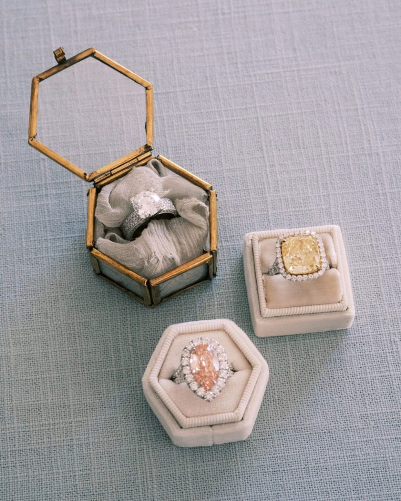 Wedding Jewelry Trend: Colored Gemstones