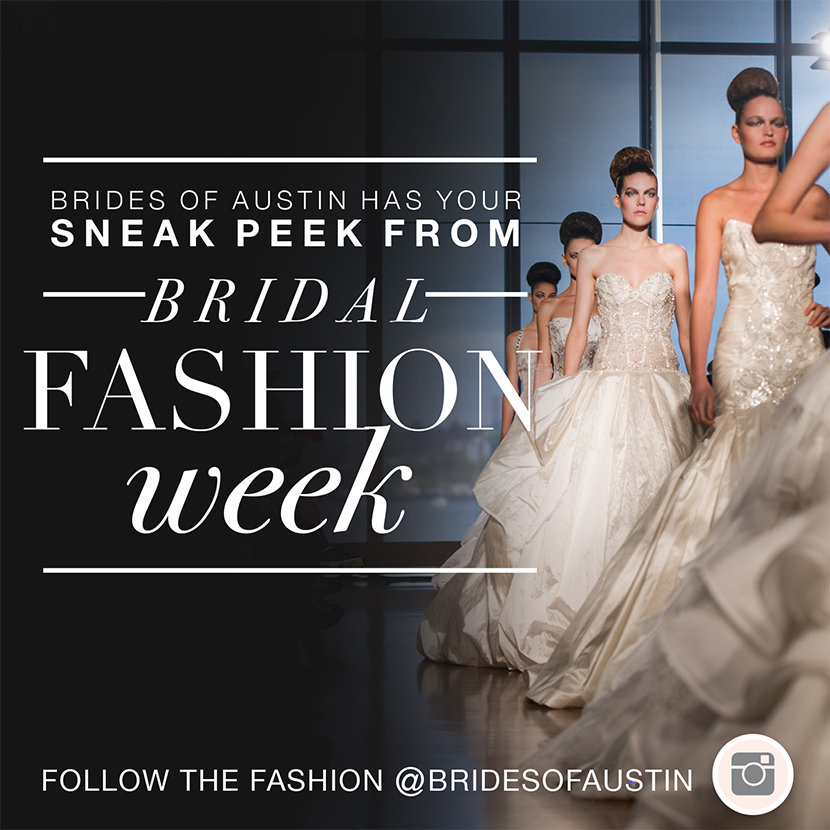 bridal fashion week