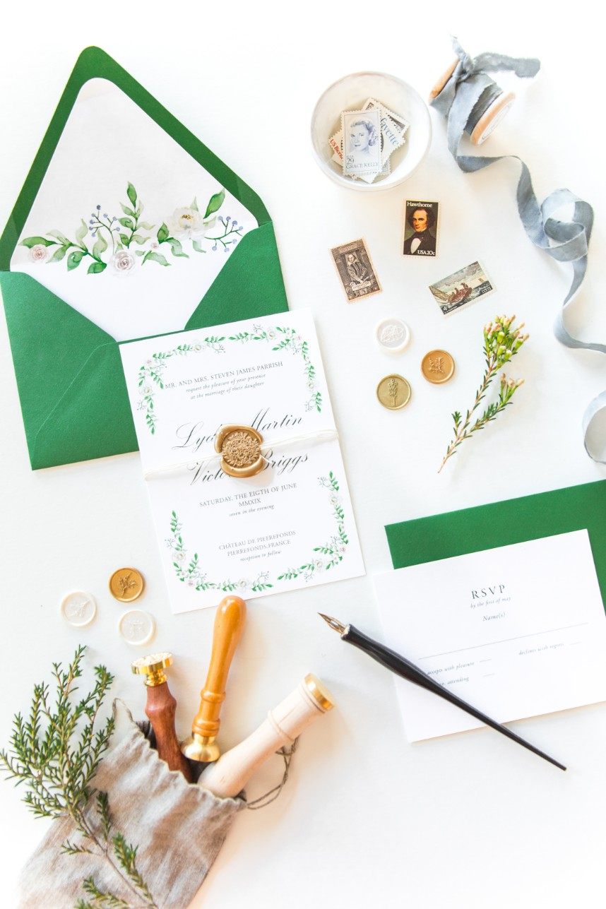 invitations from austin wedding invite designer grey meets gold