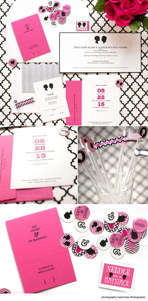 Needle in a Haystack - Brides of North Texas - Dallas Wedding Invitations