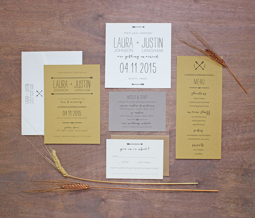 wedding invitations